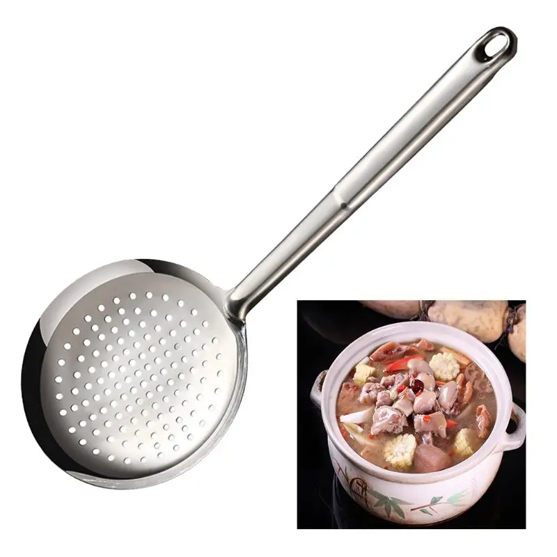 Long Handle Slotted Skimmer Spoon Stainless Steel Strainer Scoop for Home Restaurant Kitchen Noodles Dumplings Household
Long Handle Slotted Skimmer Spoon Stainless Steel Strainer Scoop for Home Restaurant Kitchen Noodles Dumplings Household