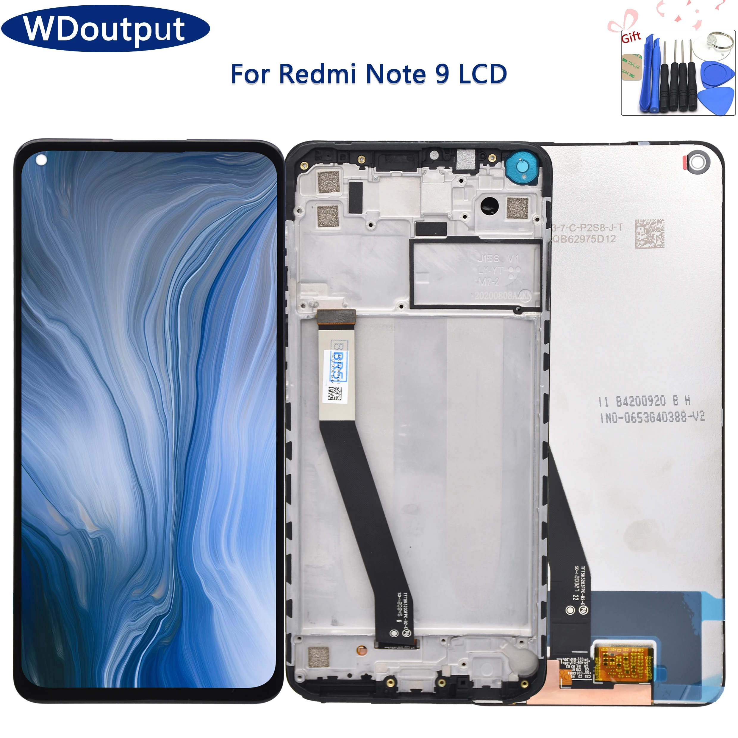 Original 6.53" For Xiaomi Redmi Note 9 Lcd Display Touch Screen Digitizer Assembly Replacement With Frame For Redmi 10X LCD
Original 6.53" For Xiaomi Redmi Note 9 Lcd Display Touch Screen Digitizer Assembly Replacement With Frame For Redmi 10X LCD