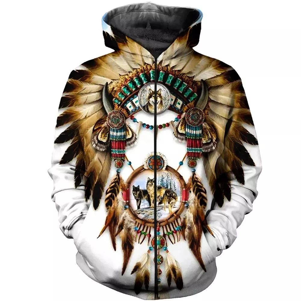 LIASOSO Native Indian American 3D Print Men's Zipper Hooded Hoodies Skull Dream Casual Harajuku Hoody Coat Jacket Sweatshirt
LIASOSO Native Indian American 3D Print Men's Zipper Hooded Hoodies Skull Dream Casual Harajuku Hoody Coat Jacket Sweatshirt