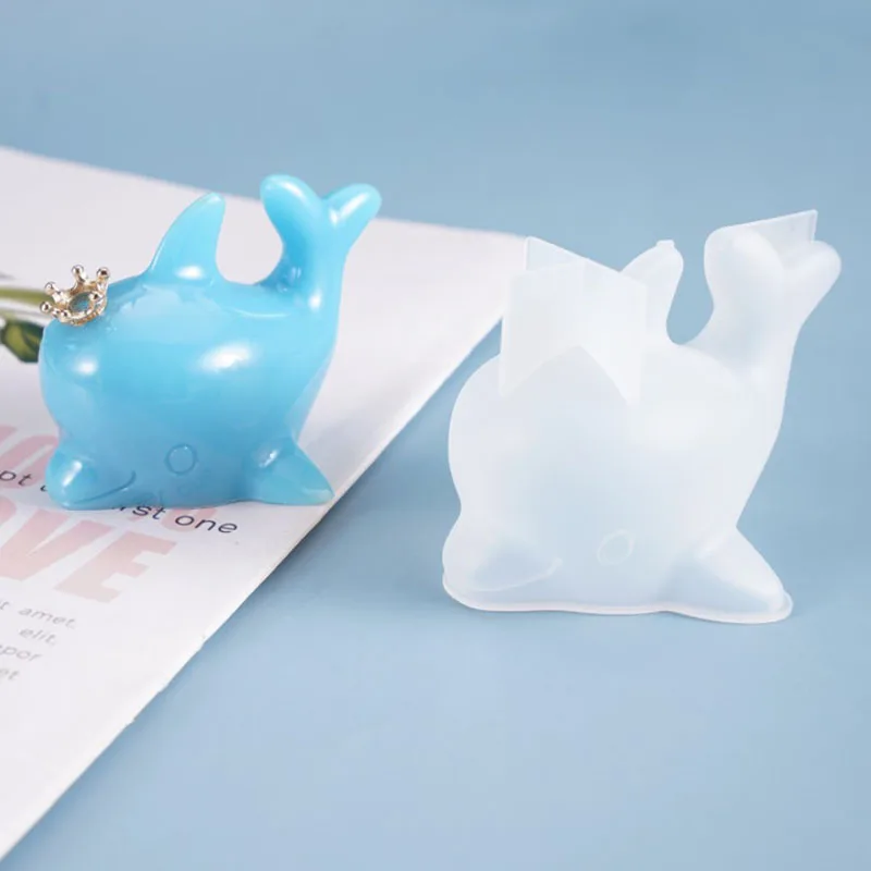 Dolphin Shape 3D Epoxy Resin Molds Silicone Casting Molds For DIY Jewelry Accessories
Dolphin Shape 3D Epoxy Resin Molds Silicone Casting Molds For DIY Jewelry Accessories