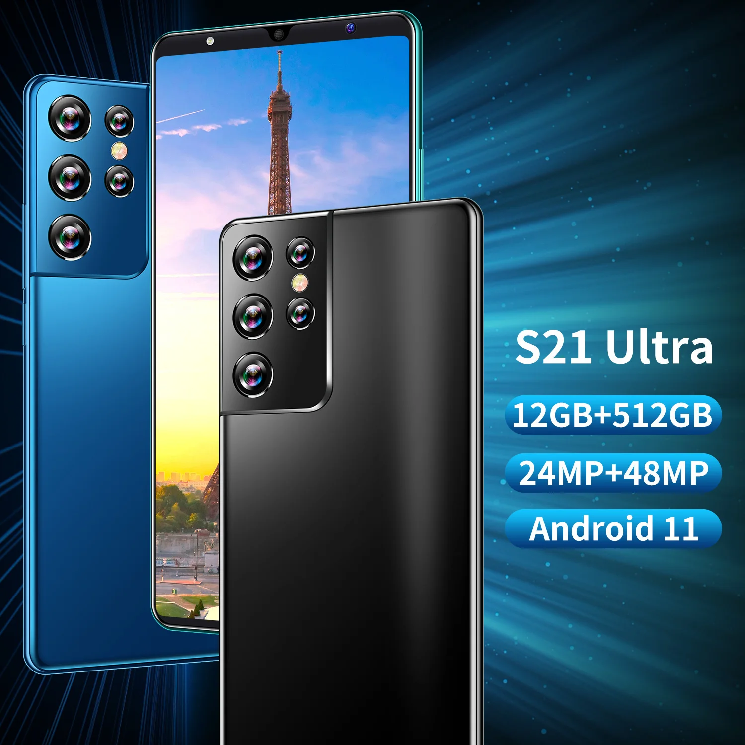 Global edition S21Ultra smartphone Android 11 5000mAh 12+512GB 4k full screen support face ID dual SIM 4G 5GMobile Phone
Global edition S21Ultra smartphone Android 11 5000mAh 12+512GB 4k full screen support face ID dual SIM 4G 5GMobile Phone