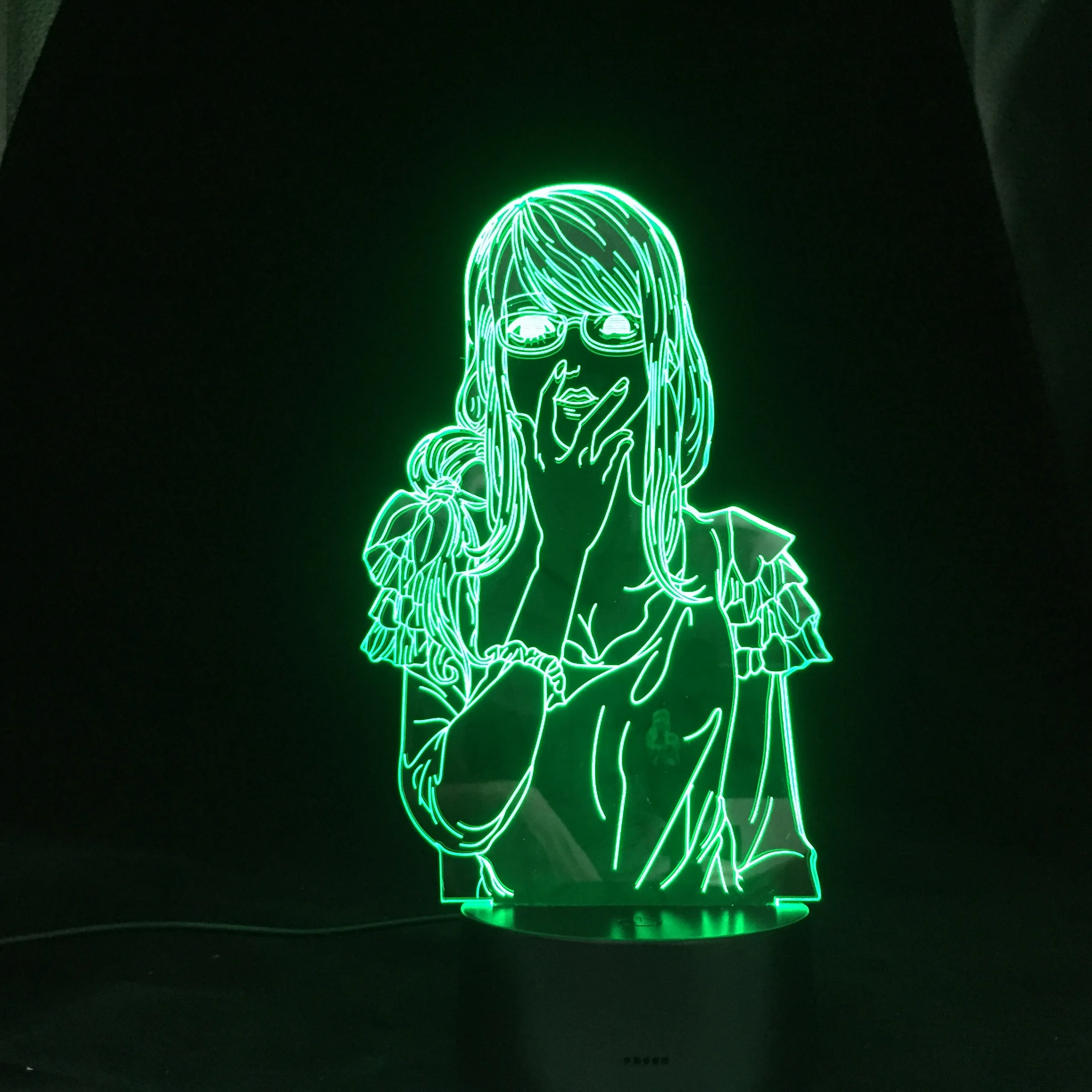 Rize Kamishiro Anime Lamp Tokyo Ghoul 3D ANIME LAMP Nightlights 16 Colors Changing Lampara Dropshipping Best Choice
Rize Kamishiro Anime Lamp Tokyo Ghoul 3D ANIME LAMP Nightlights 16 Colors Changing Lampara Dropshipping Best Choice