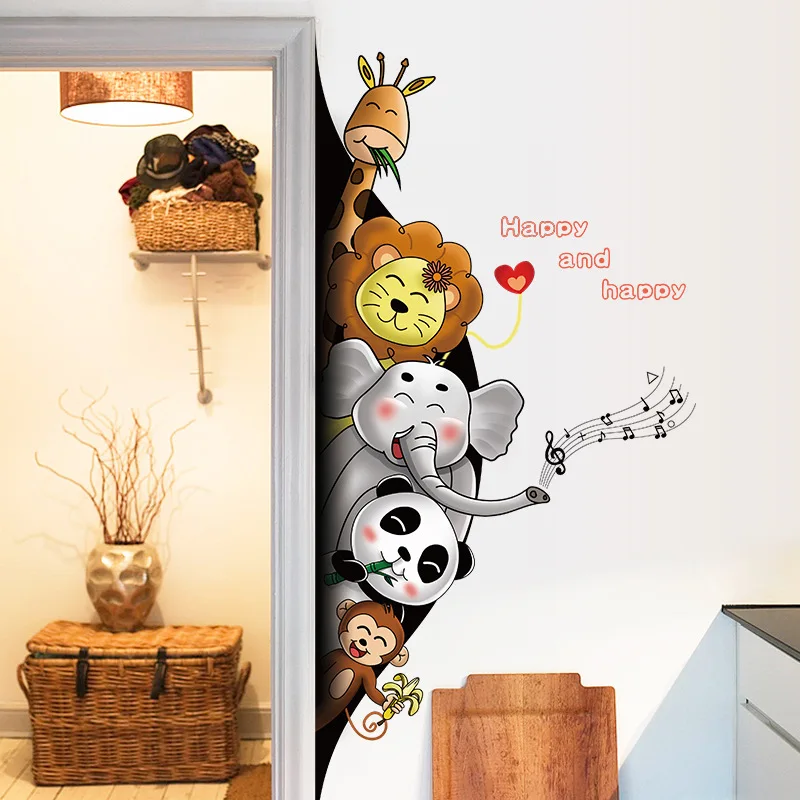 Cute Animal Assorted Stickers Decoration Self-adhesive Wallpaper For Home Wall Paper Residential Houses Posters Decor for kids
Cute Animal Assorted Stickers Decoration Self-adhesive Wallpaper For Home Wall Paper Residential Houses Posters Decor for kids