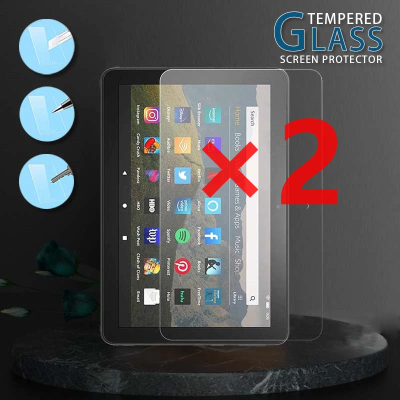 2Pcs Tablet Tempered Glass Screen Protector Cover for Amazon Fire HD 8 Kids 10th Gen 2020 Full Coverage Anti-Shatter Screen
2Pcs Tablet Tempered Glass Screen Protector Cover for Amazon Fire HD 8 Kids 10th Gen 2020 Full Coverage Anti-Shatter Screen
