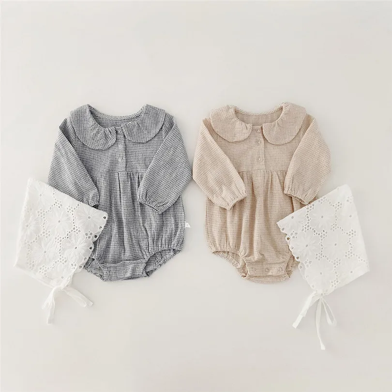 Baby Girl Clothes Baby Romper Newborn Baby Clothes Spring Plaid Baby Girl Romper Cotton Infant Baby Boy Romper Jumpsuit With Hat
Baby Girl Clothes Baby Romper Newborn Baby Clothes Spring Plaid Baby Girl Romper Cotton Infant Baby Boy Romper Jumpsuit With Hat