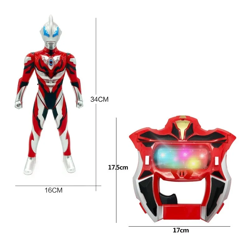 Altman Action Figure Ultraman Playset LED Light Music Weapons Ultraman Morpher Geed Deformation Summoner Children Toy 34CM
Altman Action Figure Ultraman Playset LED Light Music Weapons Ultraman Morpher Geed Deformation Summoner Children Toy 34CM