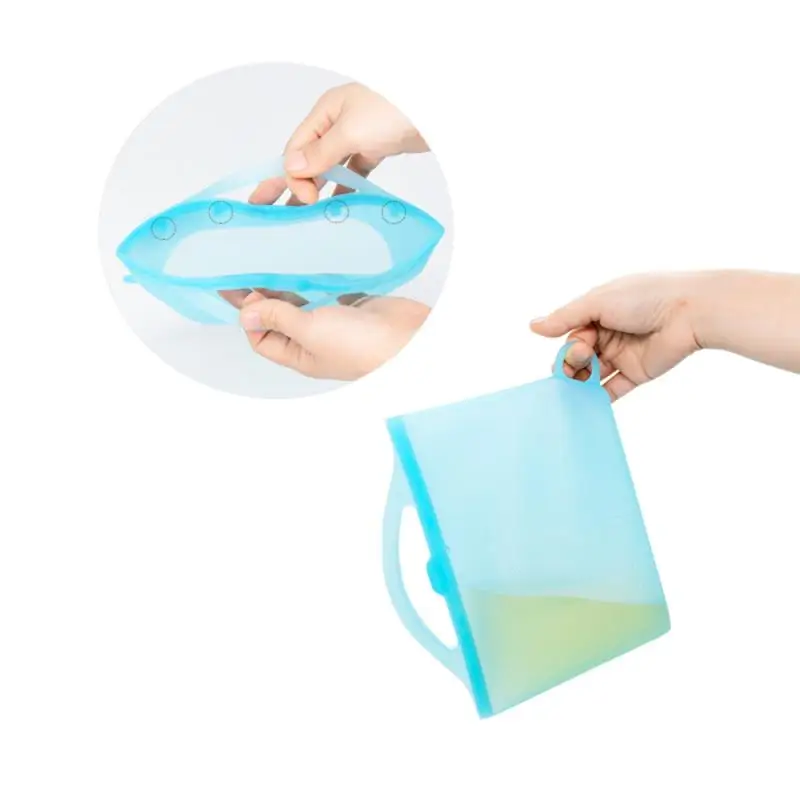 1200ML Food Grade Platinum Silicone Fresh-keeping Bags Home Kitchen Sealed Food Fruit Storage Preservation Bag Storage Organizer
1200ML Food Grade Platinum Silicone Fresh-keeping Bags Home Kitchen Sealed Food Fruit Storage Preservation Bag Storage Organizer