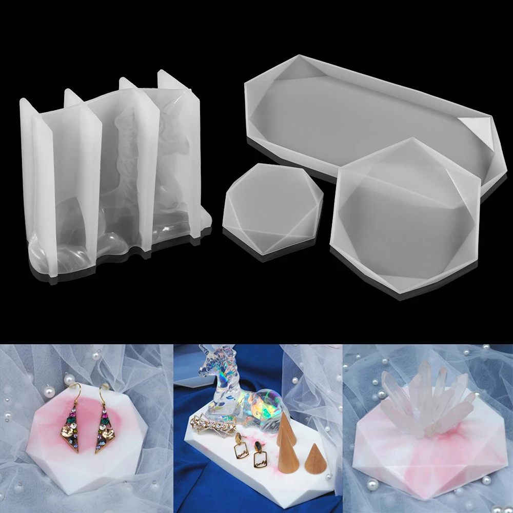 Rhombus Rectangle Shape Coaster Resin Epoxy Resin Casting Molds Diamond Edge Round Tray Silicone Mold For DIY Resin Art Supplies
Rhombus Rectangle Shape Coaster Resin Epoxy Resin Casting Molds Diamond Edge Round Tray Silicone Mold For DIY Resin Art Supplies
