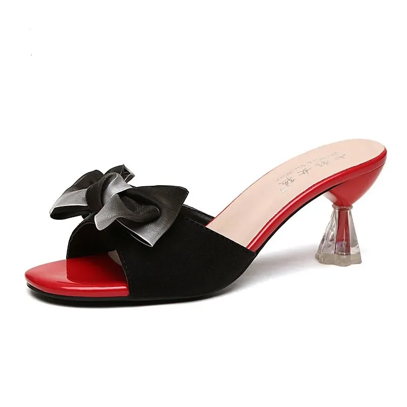 Butterfly-knot 2021 Women High Heels Snadals Summer Square Toe Slippers Fashion Wedding flip flops Strappy Slides Party Shoes
Butterfly-knot 2021 Women High Heels Snadals Summer Square Toe Slippers Fashion Wedding flip flops Strappy Slides Party Shoes