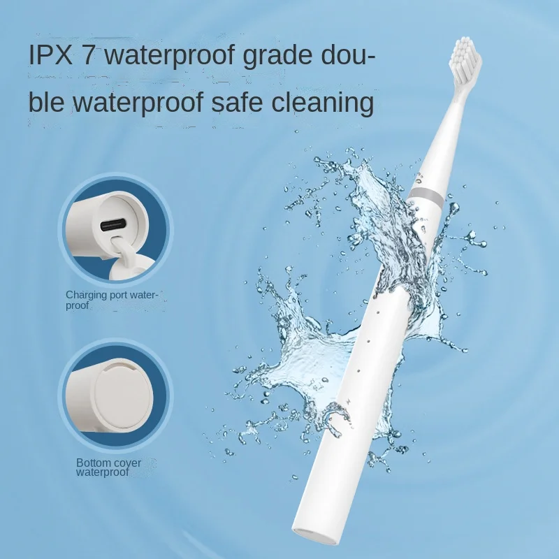 Mini Sonic Electric Toothbrush Oral Care couples Electric Rechargeable Toothbrush for Adults DuPont Soft Brush IPX7 waterproof
Mini Sonic Electric Toothbrush Oral Care couples Electric Rechargeable Toothbrush for Adults DuPont Soft Brush IPX7 waterproof
