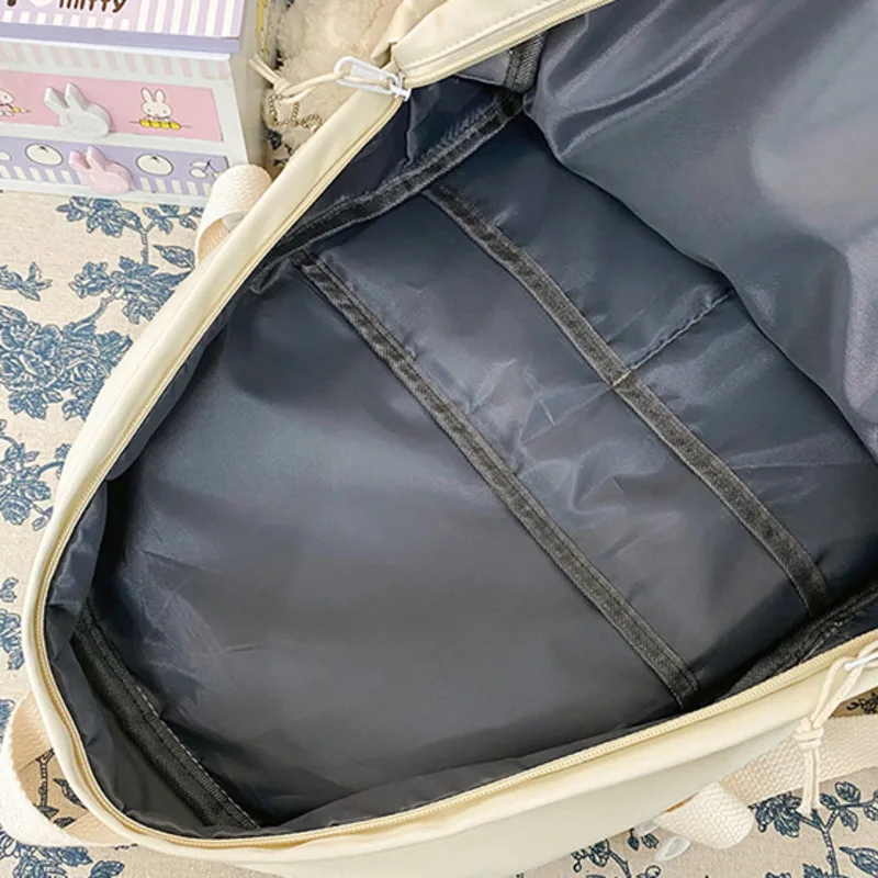 Women Backpack Waterproof Nylon Large Capacity Back Pack Mesh Pocket High Quality Unisex Student Schoolbag Lovely Book Mochilas
Women Backpack Waterproof Nylon Large Capacity Back Pack Mesh Pocket High Quality Unisex Student Schoolbag Lovely Book Mochilas