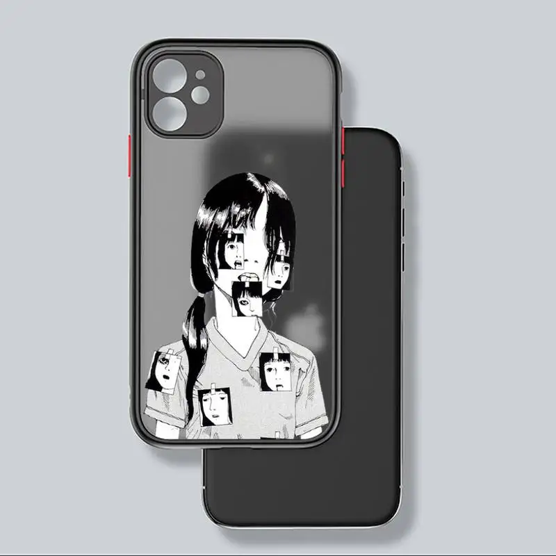 Junji Ito Tees Horror Anime Phone Case matte transparent For iphone 7 8 11 12 plus mini x xs xr pro max cover
Junji Ito Tees Horror Anime Phone Case matte transparent For iphone 7 8 11 12 plus mini x xs xr pro max cover