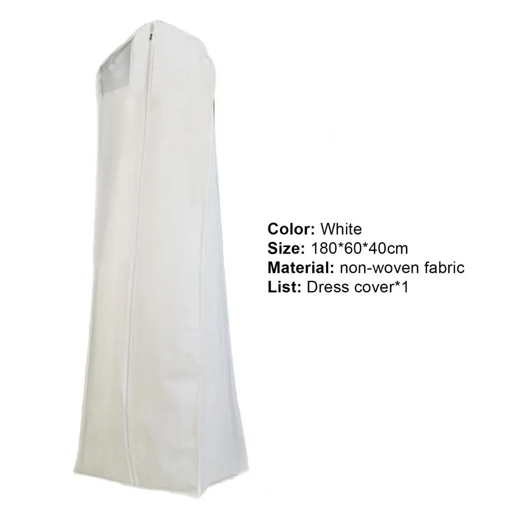 Garment Bag Breathable Extra Large Non-woven Fabric Wedding Gown Dress Garment Bag for Home
Garment Bag Breathable Extra Large Non-woven Fabric Wedding Gown Dress Garment Bag for Home