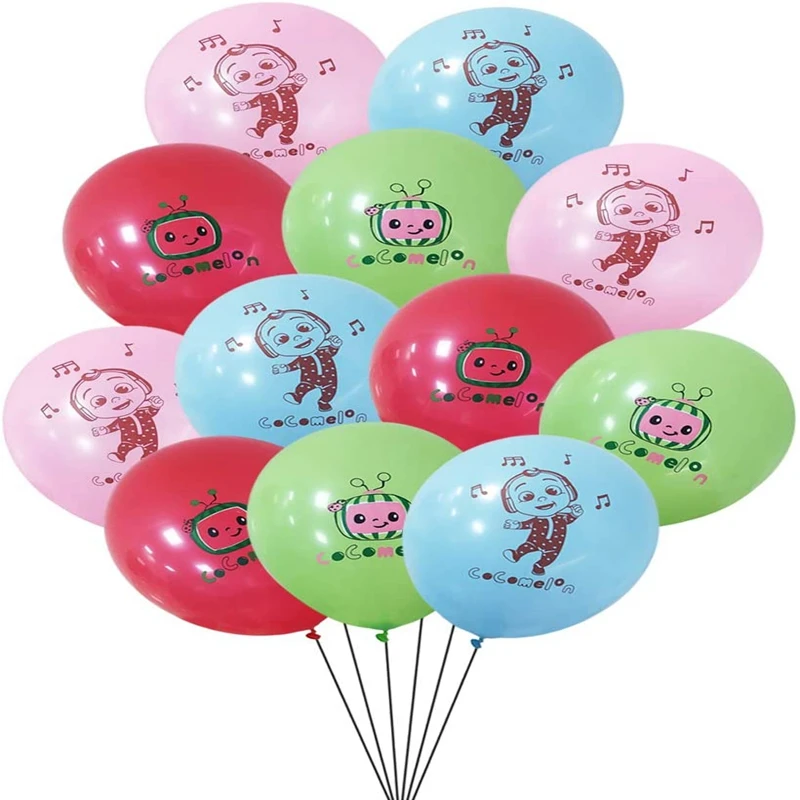 12 Pcs Cocomelon Theme Party Latex Balloon Decoration Baby Shower Children Birthday Party Cartoon Birthday Balloon Set 
12 Pcs Cocomelon Theme Party Latex Balloon Decoration Baby Shower Children Birthday Party Cartoon Birthday Balloon Set