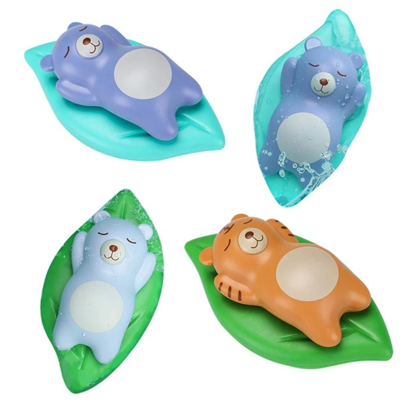 4Pc Baby Bath Toys Summer Water Toys Bear Clockwork Swimming Pool Toys Educational BathTub Toys for Children Toddler
4Pc Baby Bath Toys Summer Water Toys Bear Clockwork Swimming Pool Toys Educational BathTub Toys for Children Toddler
