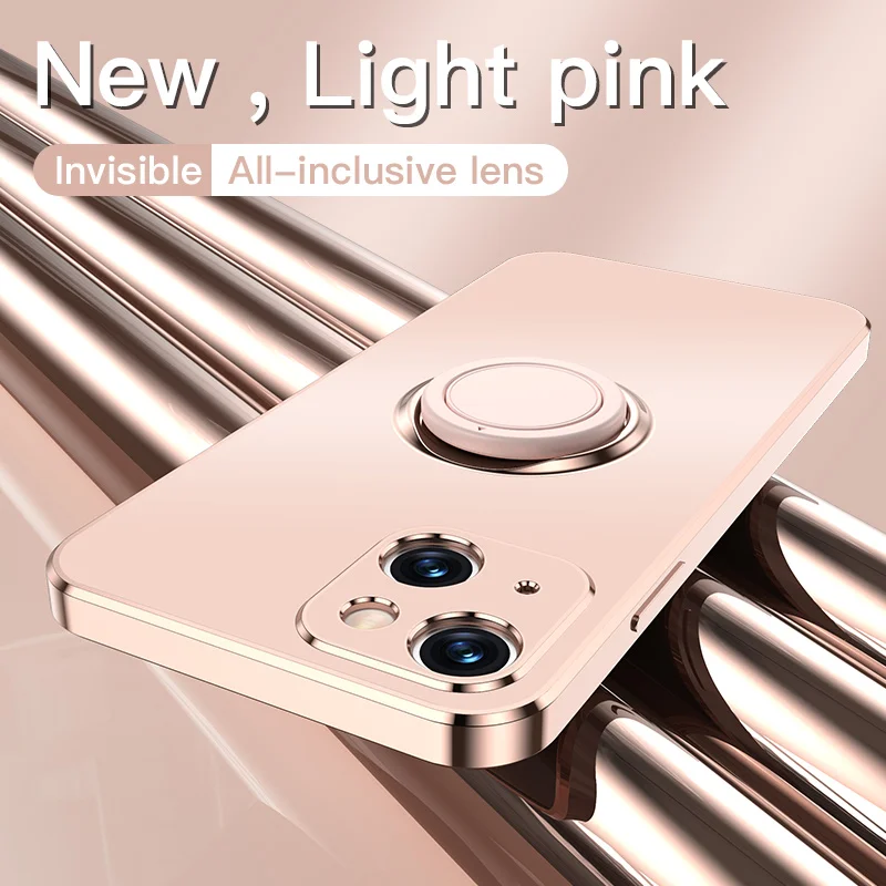Luxury Matte Gold Plating Ring Holder Phone Case For iPhone 13 12 11 Pro XS MAX XR X XSMAX 7 8 Plus SE Silicone Shockproof Cover
Luxury Matte Gold Plating Ring Holder Phone Case For iPhone 13 12 11 Pro XS MAX XR X XSMAX 7 8 Plus SE Silicone Shockproof Cover