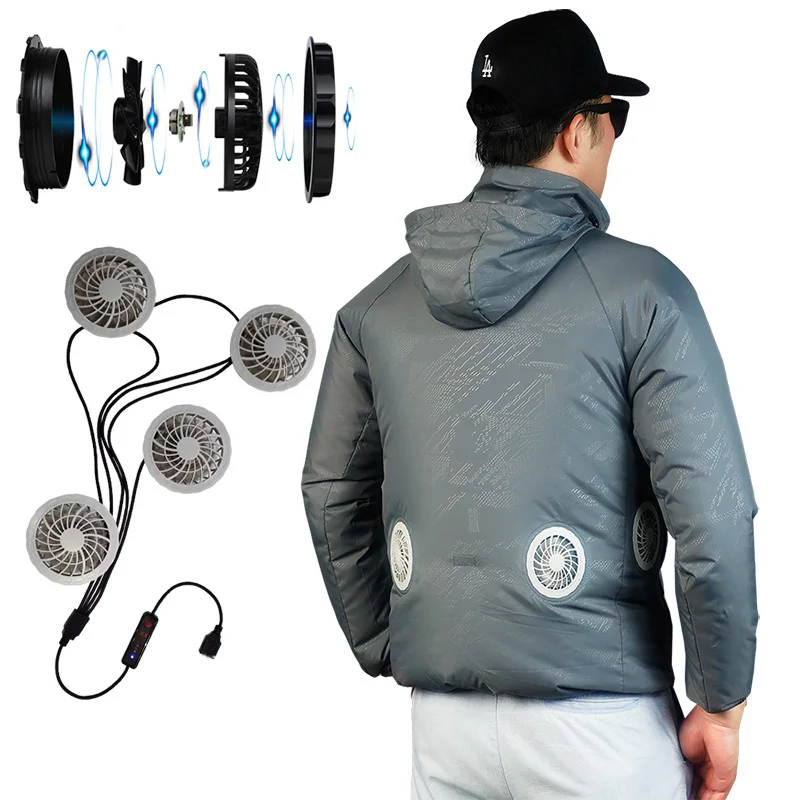 Ветровка PARATAGO PC113F для охоты, походов, рыбалки, прохладный вентилятор, USB-разъем, водонепроницаемая, охлаждающая куртка, лето 2021
Ветровка PARATAGO PC113F для охоты, походов, рыбалки, прохладный вентилятор, USB-разъем, водонепроницаемая, охлаждающая куртка, лето 2021