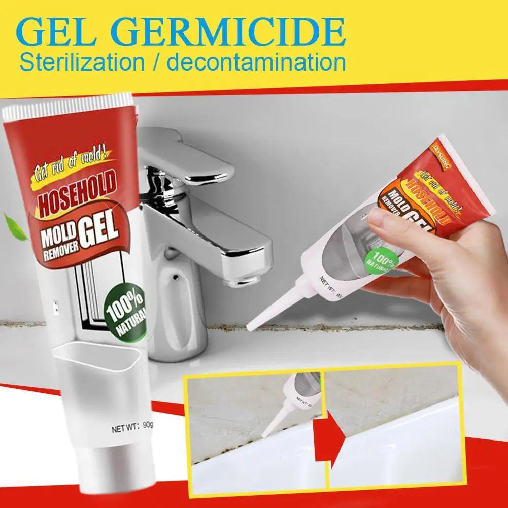 Household Mold Remover Gel 90g Mildew Repellent Gel Kitchen Sink Waterproof Mildew Strong Bathroom Gap Strip Pool Water Seal
Household Mold Remover Gel 90g Mildew Repellent Gel Kitchen Sink Waterproof Mildew Strong Bathroom Gap Strip Pool Water Seal