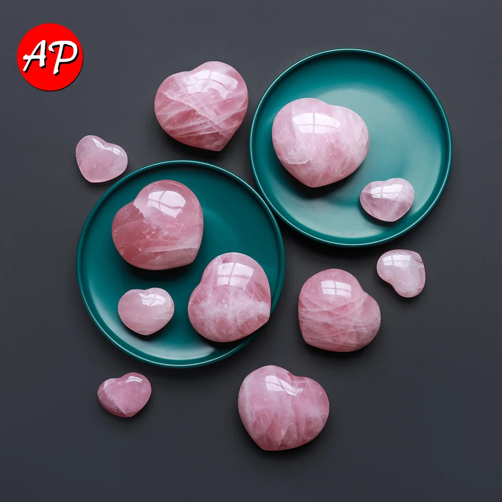 1PC Natural Rose Quartz Big Heart Madagascar Pink Crystal Healing Stone Handicraft ornaments Reiki Gem Home Decoration
1PC Natural Rose Quartz Big Heart Madagascar Pink Crystal Healing Stone Handicraft ornaments Reiki Gem Home Decoration