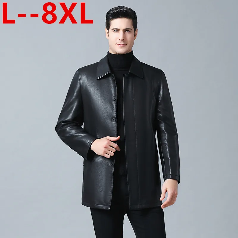 Men 5XL New 8XL 6XL Genuine Coat sheepskin men's short Jacket Leather winter jackets mens Free Shipping Plus Size
Men 5XL New 8XL 6XL Genuine Coat sheepskin men's short Jacket Leather winter jackets mens Free Shipping Plus Size