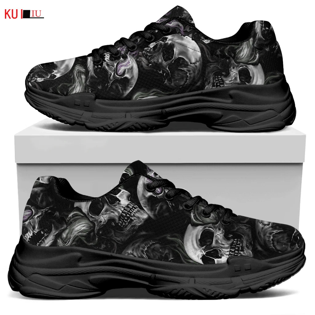 KUILIU Skeleton Skull Print Women Platform Sneaker Increase Flat Track Trainers Paris Fashion Brand Designer Mesh Sport Shoes
KUILIU Skeleton Skull Print Women Platform Sneaker Increase Flat Track Trainers Paris Fashion Brand Designer Mesh Sport Shoes