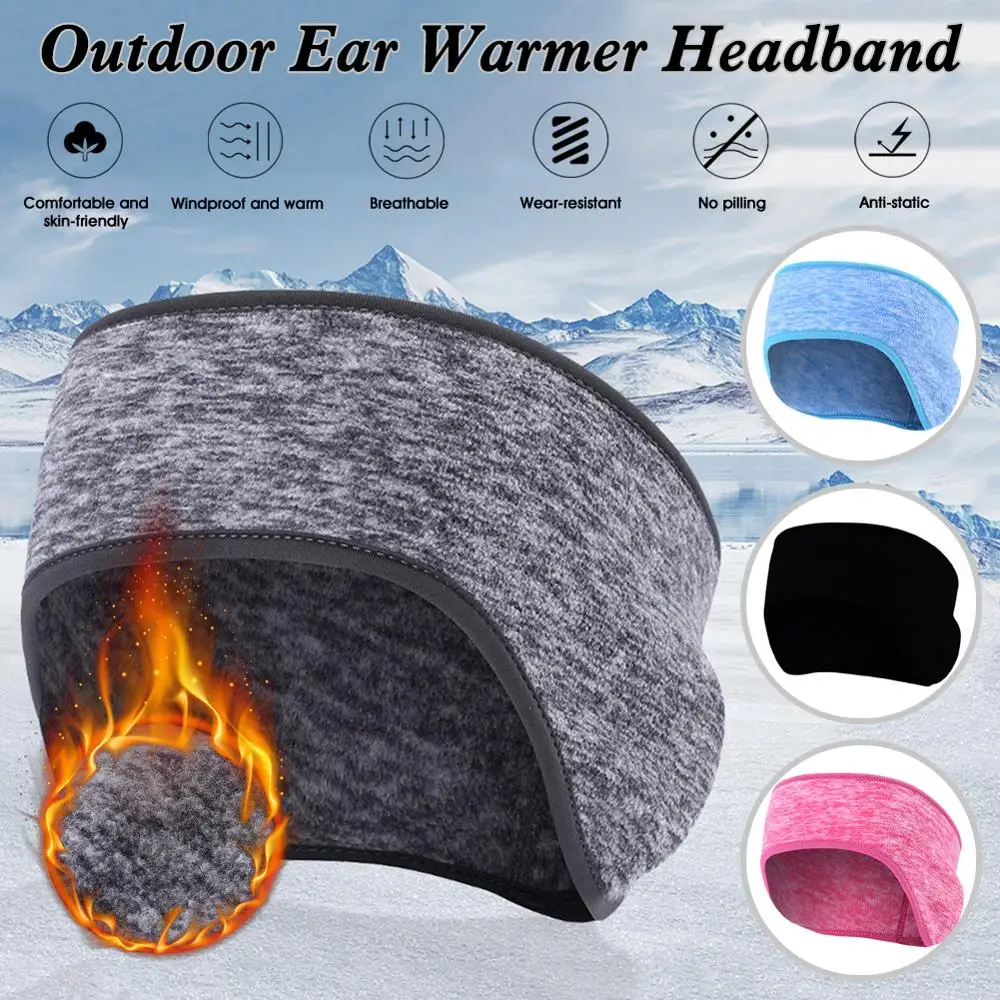 High-Quality cationic fabric Winter Ear Warmers Fleece Lining Ear Cover Elastic Headband for Men/Women Cycling Skiing Outdoor
High-Quality cationic fabric Winter Ear Warmers Fleece Lining Ear Cover Elastic Headband for Men/Women Cycling Skiing Outdoor