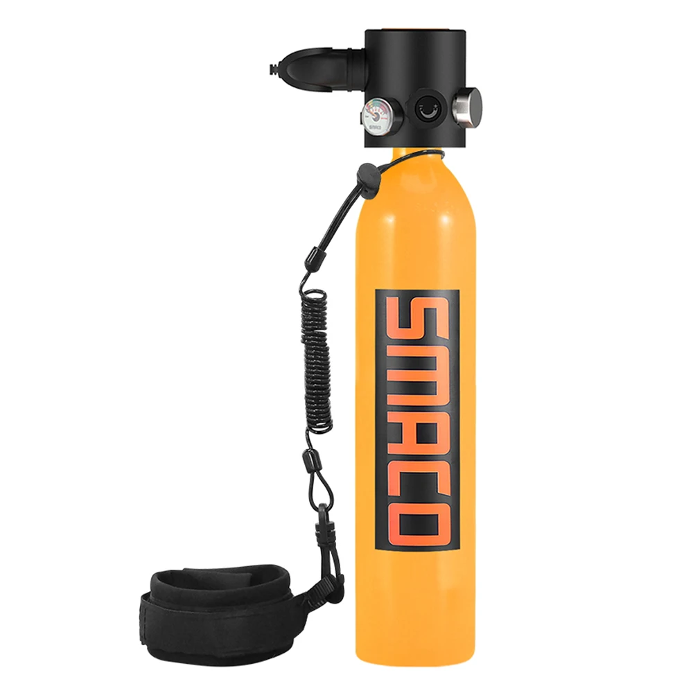 0.7L Scuba Oxygen Cylinder Air Tank Scuba Diving Respirator Refill Adapter Snorkeling Breathing Equipment with Lanyard
0.7L Scuba Oxygen Cylinder Air Tank Scuba Diving Respirator Refill Adapter Snorkeling Breathing Equipment with Lanyard