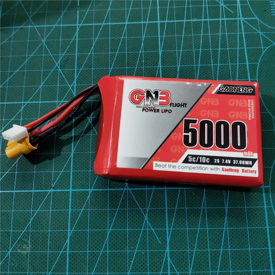 GNB 2S 7.4V 5000mah Lipo Battery 5C for Radiomaster TX16S Jumper T16 T18 RC Radio Transmitter Spare Parts
GNB 2S 7.4V 5000mah Lipo Battery 5C for Radiomaster TX16S Jumper T16 T18 RC Radio Transmitter Spare Parts
