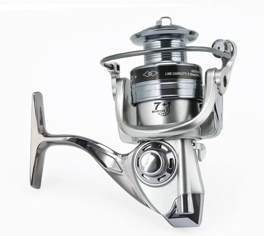 Fishing Reel 7+1 Axis Non-clearance Spinning Wheel Fishing Reel Rock Fishing Reel Reel Sea Rod Reel Fishing Gear
Fishing Reel 7+1 Axis Non-clearance Spinning Wheel Fishing Reel Rock Fishing Reel Reel Sea Rod Reel Fishing Gear