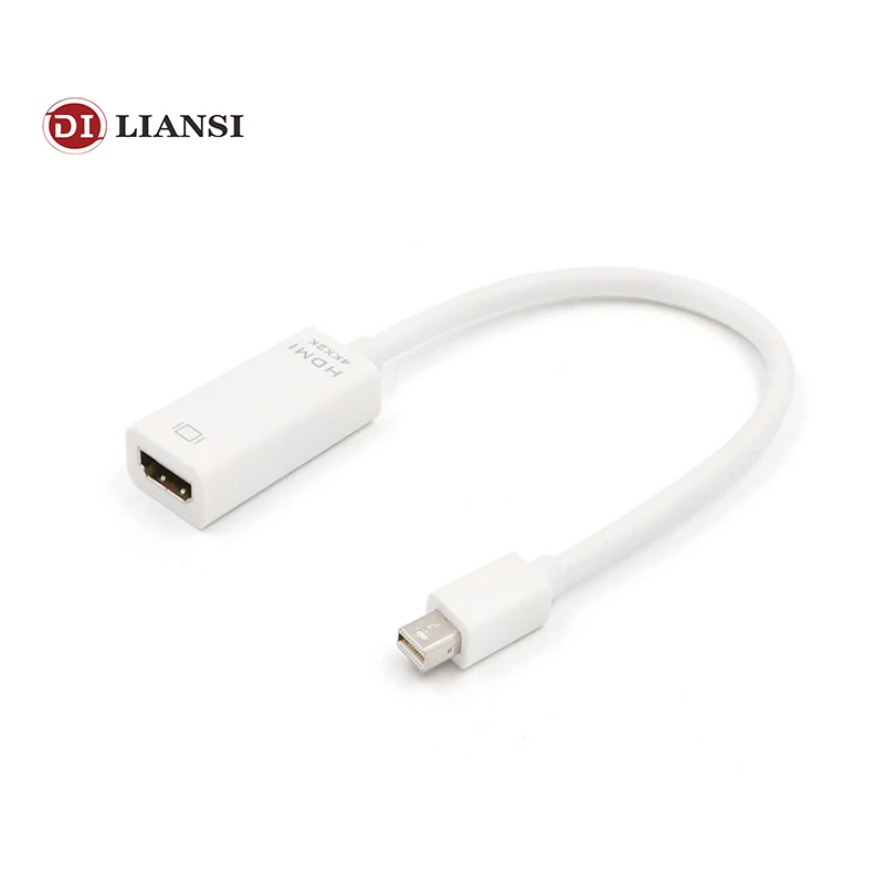 SZ WXDZ 4k Mini displayport к hdmi кабель адаптер mini dp male female для MacBook Дисплей порт конвертер| |