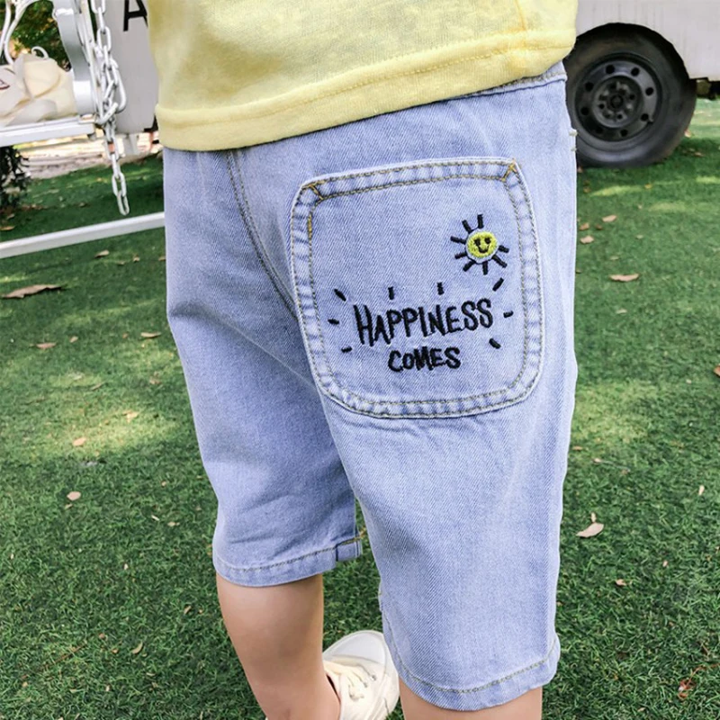 Lucashy Fashion Baby Boys Girls Blue Denim Trousers Summer Casual Short Jeans Cartoon Pattern Kids Shorts Clothings For 2-8Y
Lucashy Fashion Baby Boys Girls Blue Denim Trousers Summer Casual Short Jeans Cartoon Pattern Kids Shorts Clothings For 2-8Y