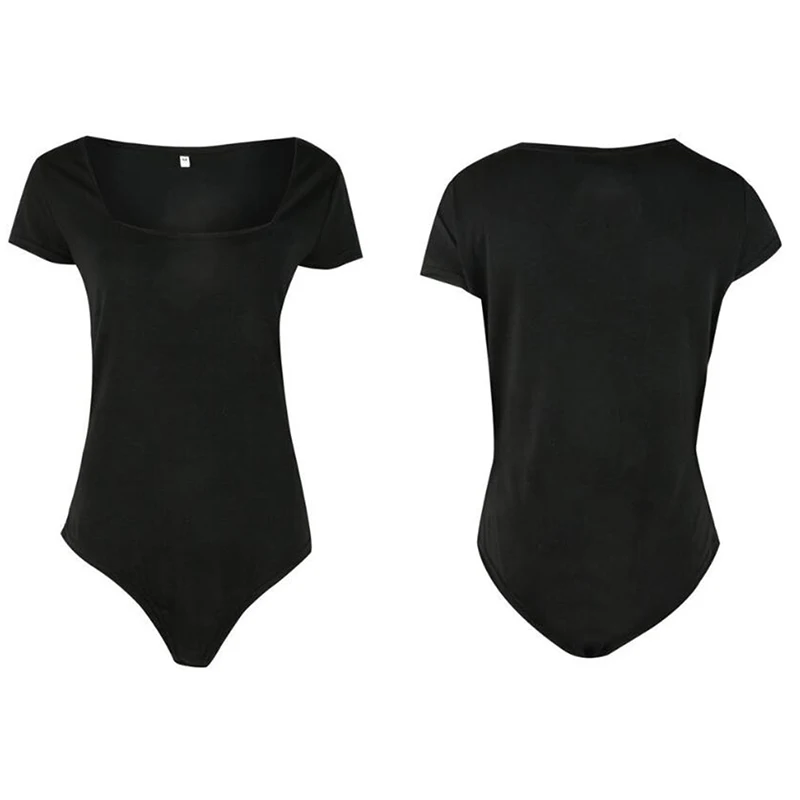 GAOKE Short Sleeve Square Collar Bodysuit Women Summer Black White Red Sexy Streetwear Party Body Top
GAOKE Short Sleeve Square Collar Bodysuit Women Summer Black White Red Sexy Streetwear Party Body Top