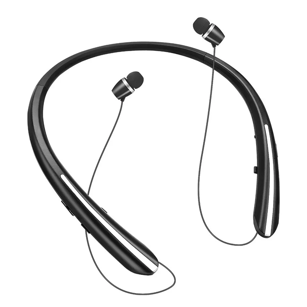 Retractable Neckband Headphones Wireless Bluetooth-compatible Headset Noise Reduction Waterproof Sports Earbuds Hands-free Call 
Retractable Neckband Headphones Wireless Bluetooth-compatible Headset Noise Reduction Waterproof Sports Earbuds Hands-free Call