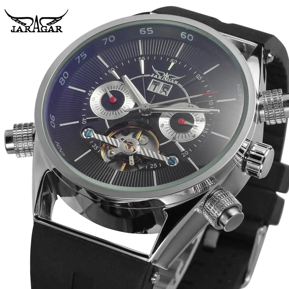 Jaragar Mens Mechanical Watch Tourbillon Automatic Watches Calendar Display Steampunk Mechanical Watch Top Brand Luxury Clock
Jaragar Mens Mechanical Watch Tourbillon Automatic Watches Calendar Display Steampunk Mechanical Watch Top Brand Luxury Clock