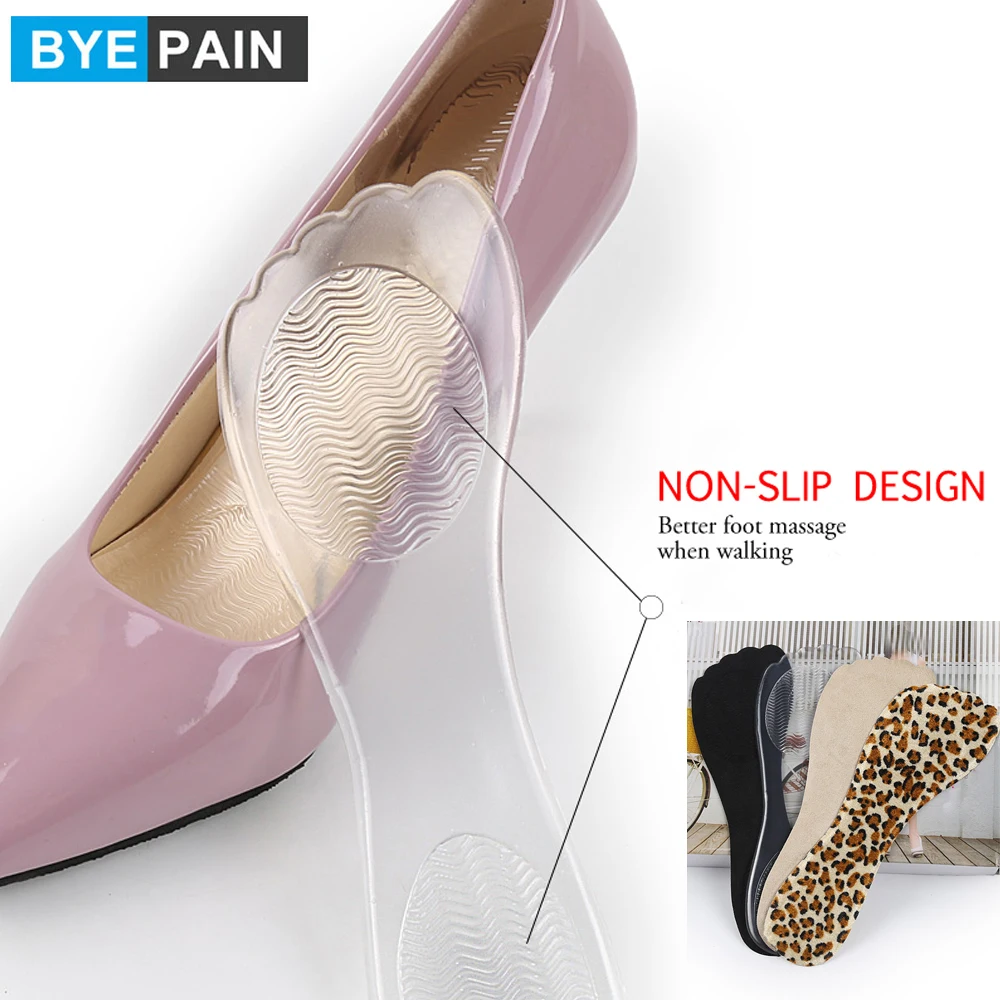 1Pair BYEPAIN Foot Care High Heel Gel Insoles-- Self Adhesive Comfortable Thin Silicone Non Slip Shoe Pad Adhesive Gel Foot Pad
1Pair BYEPAIN Foot Care High Heel Gel Insoles-- Self Adhesive Comfortable Thin Silicone Non Slip Shoe Pad Adhesive Gel Foot Pad