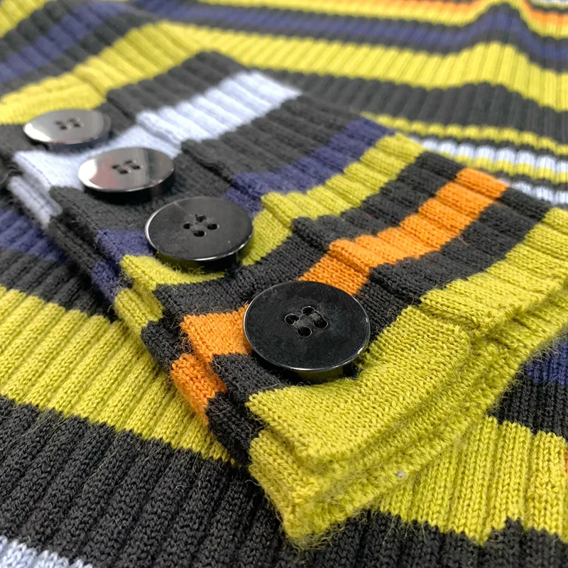 Women Sweater 2020 Autumn and Winter New Color-blocking Striped Sweater Long-sleeved Pullover Sheep Sweater
Women Sweater 2020 Autumn and Winter New Color-blocking Striped Sweater Long-sleeved Pullover Sheep Sweater