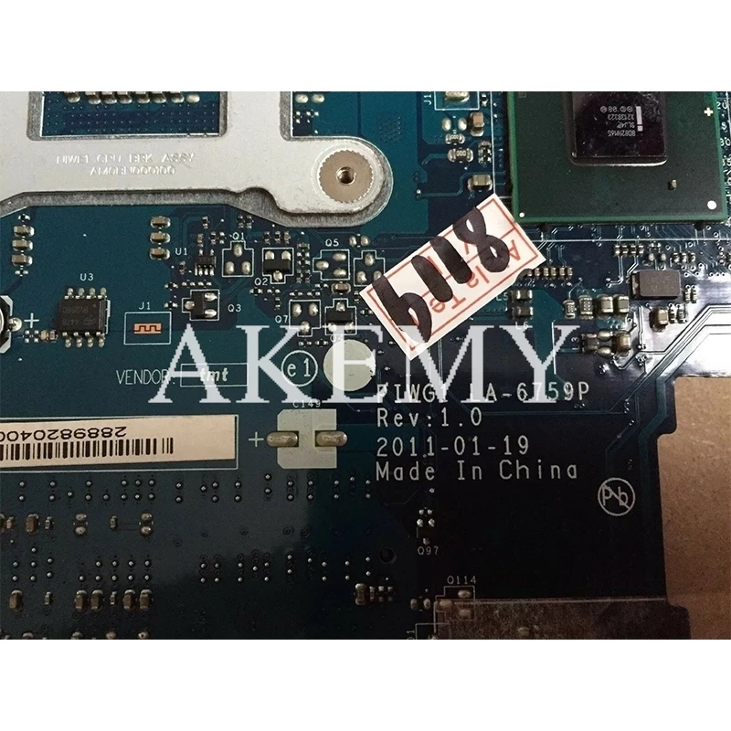 Laptop motherboard For Lenovo G470 PC Mainboard PIWG1 LA-6759P HDMI full tesed DDR3
Laptop motherboard For Lenovo G470 PC Mainboard PIWG1 LA-6759P HDMI full tesed DDR3
