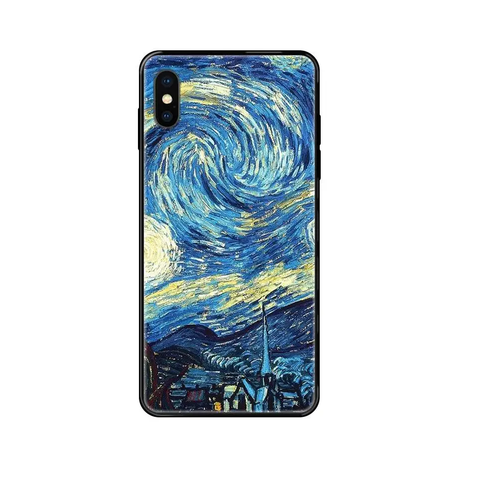Картина с изображением Ван Гога для Huawei Honor 6A 7A 7X 8C 8X 9 9A 9I 9X 10 10I 20 20I 20S Lite Pro |