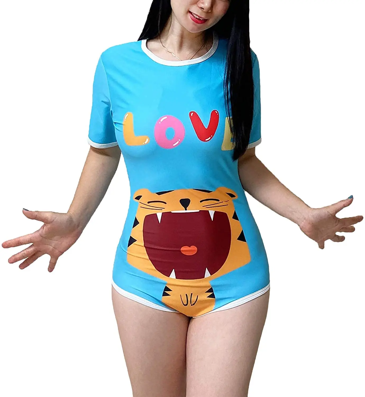 TEN@NIGHT abdl Baby Onesie tiger cute pajamas adult jumpsuit large baby slim cotton jumpsuit ddlg dad girl little space 3XL
TEN@NIGHT abdl Baby Onesie tiger cute pajamas adult jumpsuit large baby slim cotton jumpsuit ddlg dad girl little space 3XL