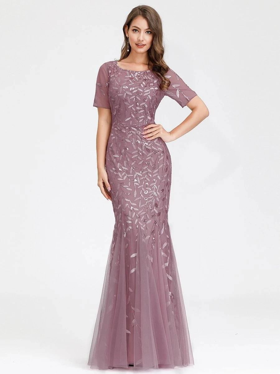 Ever Pretty Mermaid Dresses Women's Floral Sequin Print Fishtail Tulle Dresses For Party Robe De Soirée Gown For Women
Ever Pretty Mermaid Dresses Women's Floral Sequin Print Fishtail Tulle Dresses For Party Robe De Soirée Gown For Women