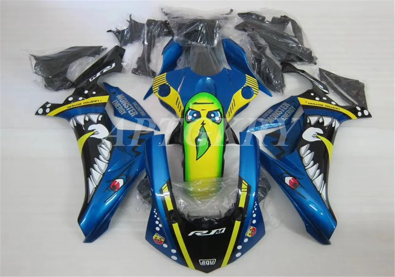 New ABS Motorcycle Fairing kit Fit For YAMAHA YZF R1 2015 2016 2017 2018 YZF-R1 YZF 1000R Bodywork Set Custom Blue Shark
New ABS Motorcycle Fairing kit Fit For YAMAHA YZF R1 2015 2016 2017 2018 YZF-R1 YZF 1000R Bodywork Set Custom Blue Shark
