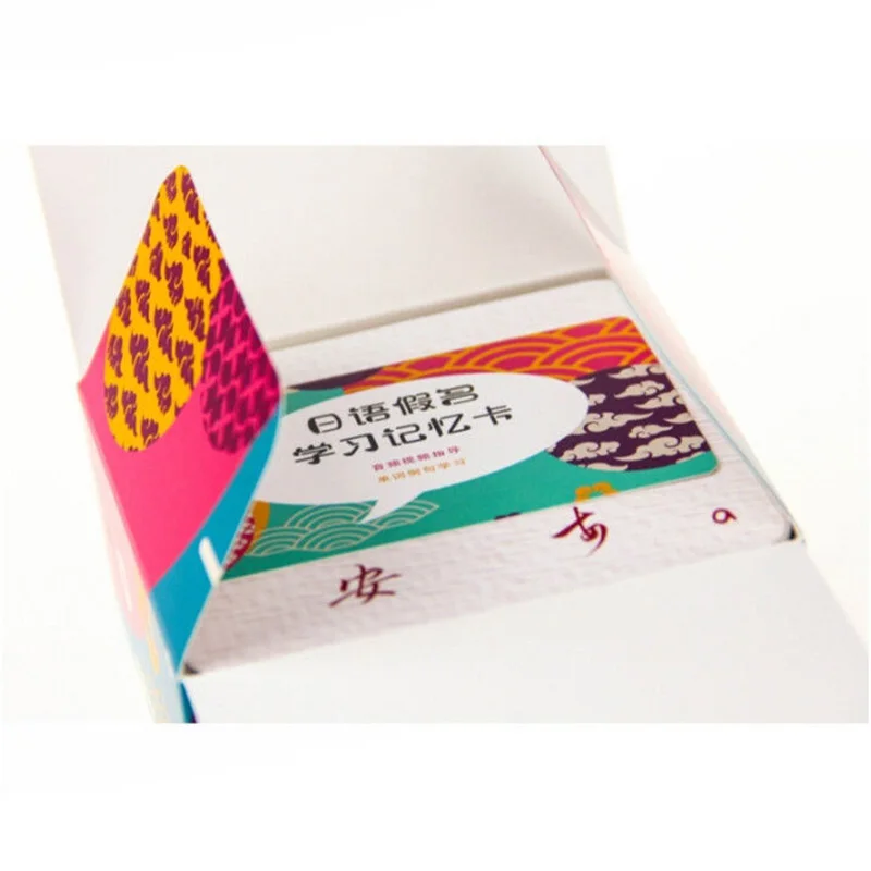 Getting Books Self-Study Zero Basic Japanese 50 Kana Notes Quick Word Card Button Children Portable Livros New Early Education
Getting Books Self-Study Zero Basic Japanese 50 Kana Notes Quick Word Card Button Children Portable Livros New Early Education