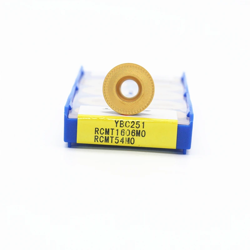 10 шт. RCMT1606MO YBC251 zcc алмазные карбидные вставки токарный инструмент фреза для