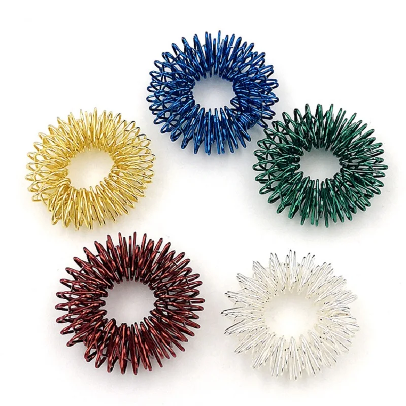Finger Squeeze Massage Ring Toy Home Use Acupuncture Health Care Tools Therapy Relax Hand Blood Circulation Pain Relief Massager
Finger Squeeze Massage Ring Toy Home Use Acupuncture Health Care Tools Therapy Relax Hand Blood Circulation Pain Relief Massager