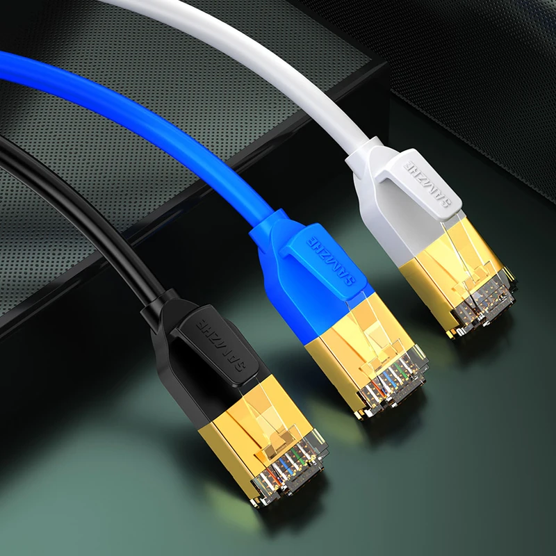 SAMZHE Cat7 Ethernet кабель RJ 45 сеть SFTP Lan Cat 7 RJ45 патч корд для маршрутизатора ноутбука| |