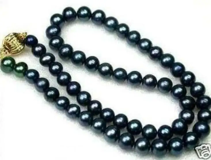 8mm black pearl necklace gold clasp natural Freshwater PEARL Women Jewelry 35cm 43cm 15'' 17''
8mm black pearl necklace gold clasp natural Freshwater PEARL Women Jewelry 35cm 43cm 15'' 17''