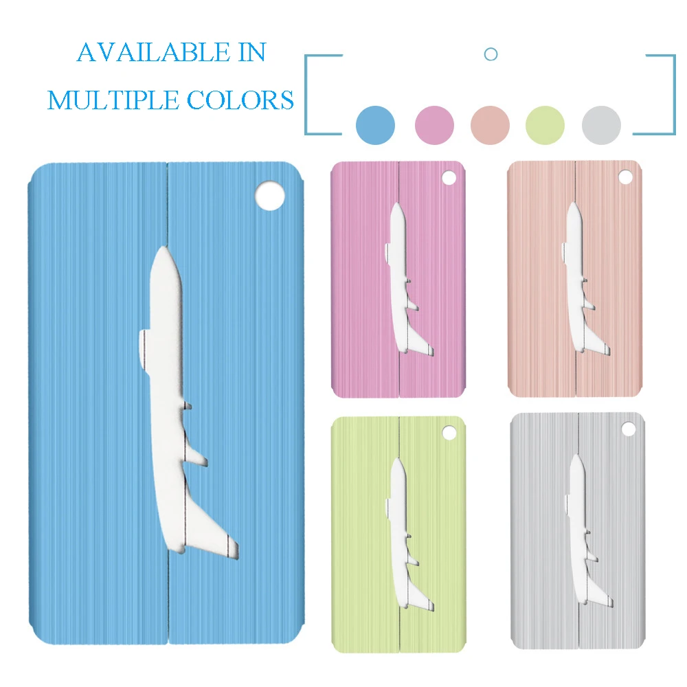 ShineTrip 5PCS New Fashion Luggage Tags Aluminium Alloy Women Men Travel Luggage Suitcase Name Label Holder Travel Accessories
ShineTrip 5PCS New Fashion Luggage Tags Aluminium Alloy Women Men Travel Luggage Suitcase Name Label Holder Travel Accessories
