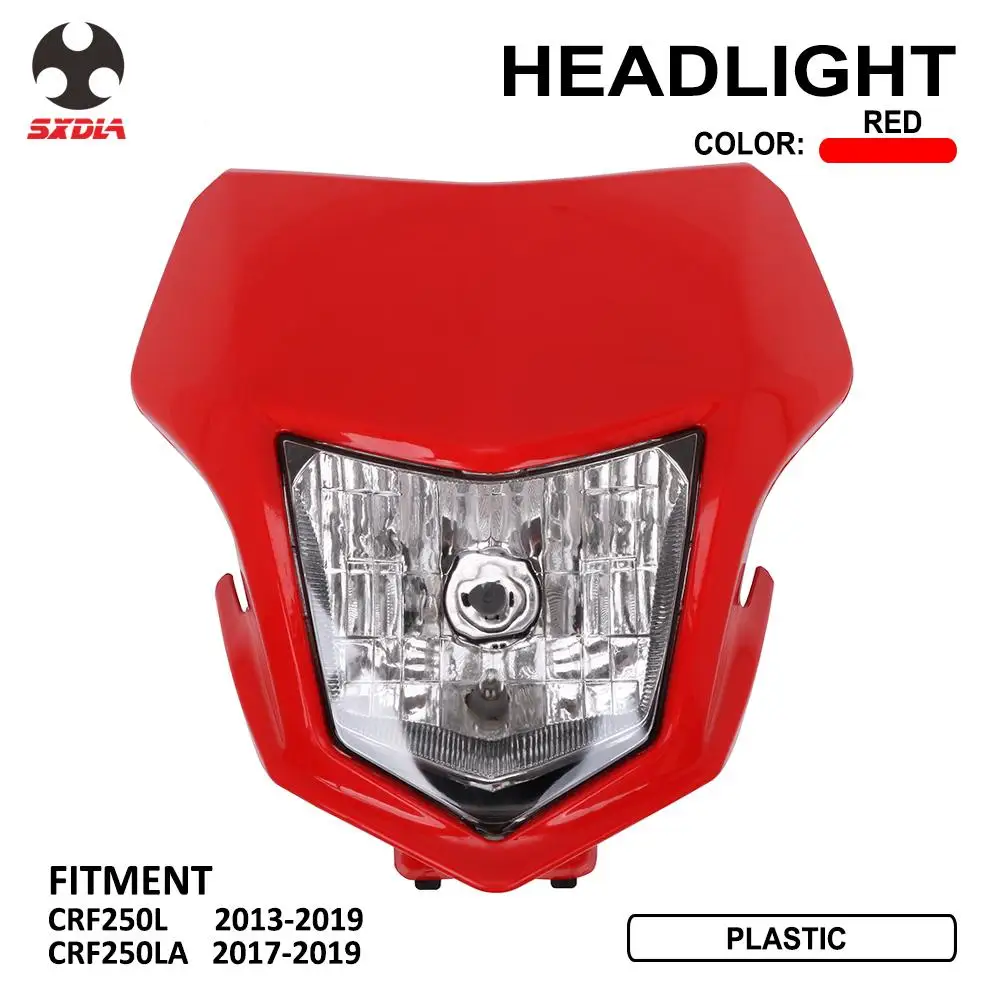 Фара для мотоцикла 2019, головной светильник s, светильник для HONDA CRF250L 2013 2014 2015 2016-2019 CRF250LA 2017 2018 2019 CRF
Фара для мотоцикла 2019, головной светильник s, светильник для HONDA CRF250L 2013 2014 2015 2016-2019 CRF250LA 2017 2018 2019 CRF