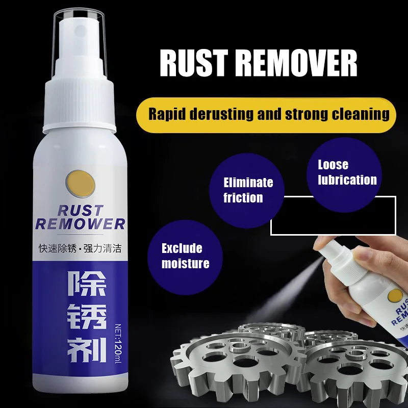 120ml Multi-purpose Rust Remover- Rust Inhibitor Derusting Spray Car Maintenance Clean NJ88 Clean Anti-rust Lubricant For Car
120ml Multi-purpose Rust Remover- Rust Inhibitor Derusting Spray Car Maintenance Clean NJ88 Clean Anti-rust Lubricant For Car