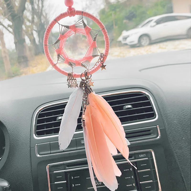 1PC Car Feather Pedant Decoration Rear View Mirror Hanging Ornament Handicraft Interior Weave Pendant
1PC Car Feather Pedant Decoration Rear View Mirror Hanging Ornament Handicraft Interior Weave Pendant